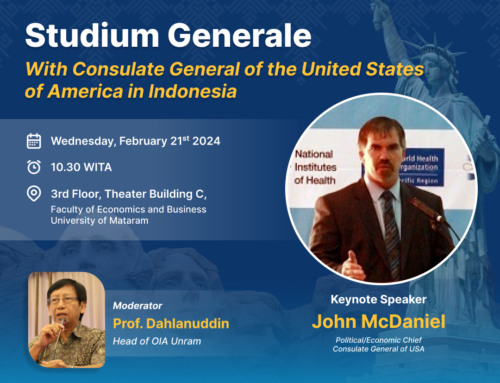 Studium Generale in collaboration with the Consulate General of the U.S in Indonesia