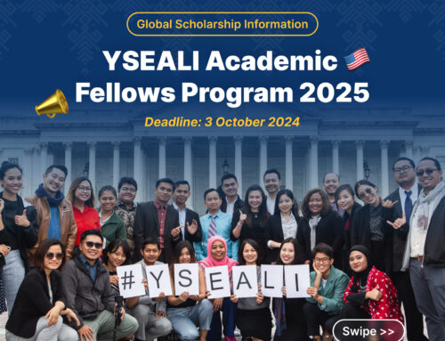 Young Southeast Asian Leaders Initiative Academic Fellows Program (YSEALI AFP) 2025