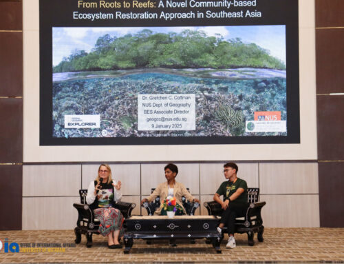 Closing Ceremony of International Short Course ‘The REx: Roots to Reefs’ by NUS and UNRAM