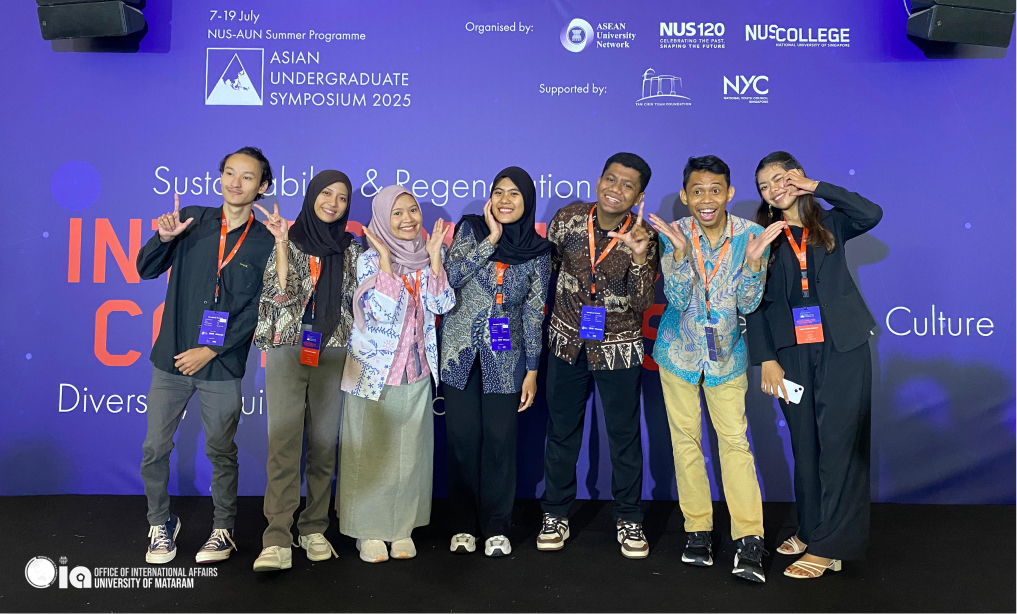 UNRAM Delegates Shine at ASIAN Undergraduate Symposium 2025 in Singapore