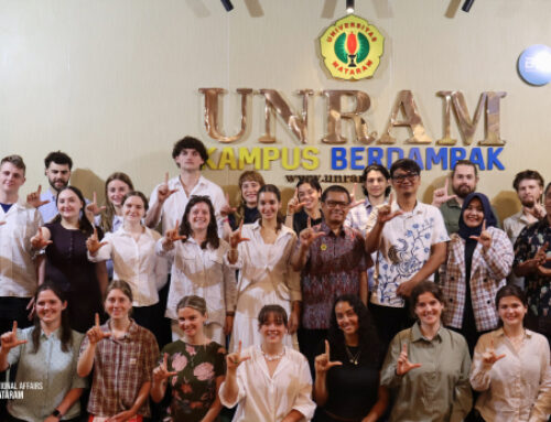UNRAM Hosts Australian Students for Environmental Internship Program 2025