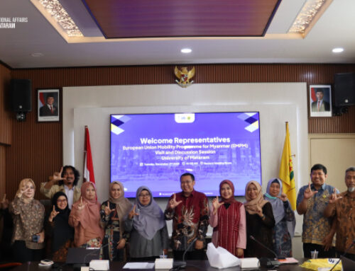 UNRAM Hosts Nuffic Southeast Asia Visit for EMPM Virtual Top-Up Student Monitoring